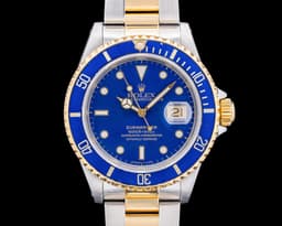 Submariner 16613 Blue Dial SS / 18K Yellow Gold