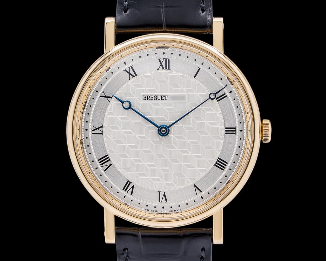 Breguet Classique Manual Wind 18K Yellow Gold Silver Dial