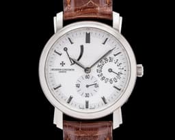 Malte Power Reserve 18K White Gold Silver Dial
