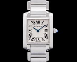 Tank Francaise Mini Quartz SS Silver Dial
