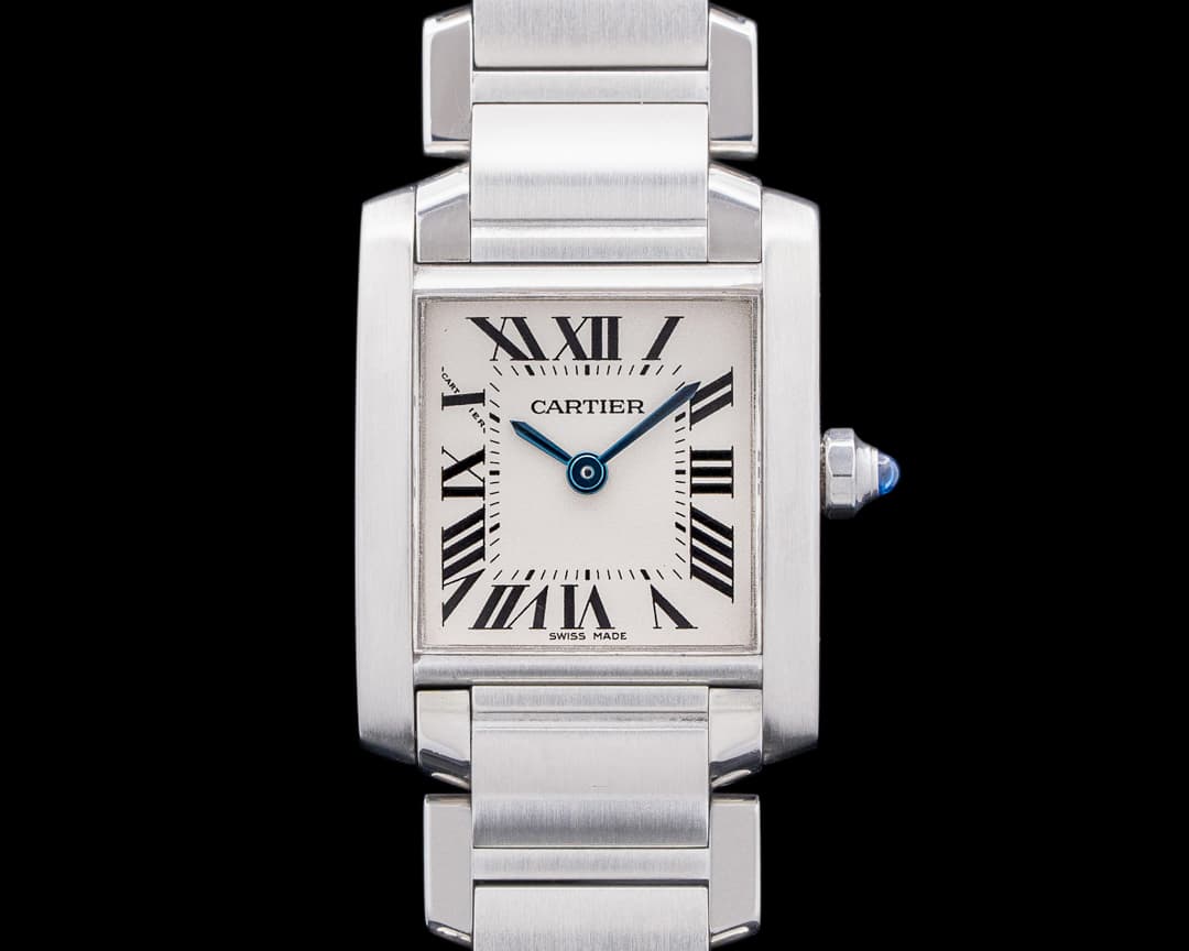 Cartier Tank Francaise Mini Quartz SS Silver Dial