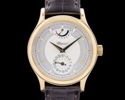 L.U.C. Quattro 18K Yellow Gold Silver Dial LIMITED