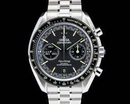 Speedmaster Racing Co-Axial Master Chronometer SS Black Dial 2024
