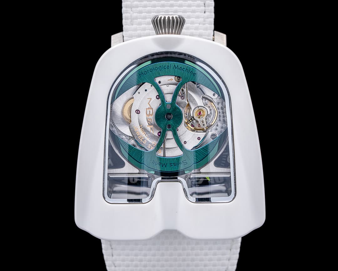 MB&F Horological Machine N°8 Mark 2 Titanium Skeleton Dial