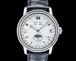 LeMan Triple Date Moonphase SS White Dial