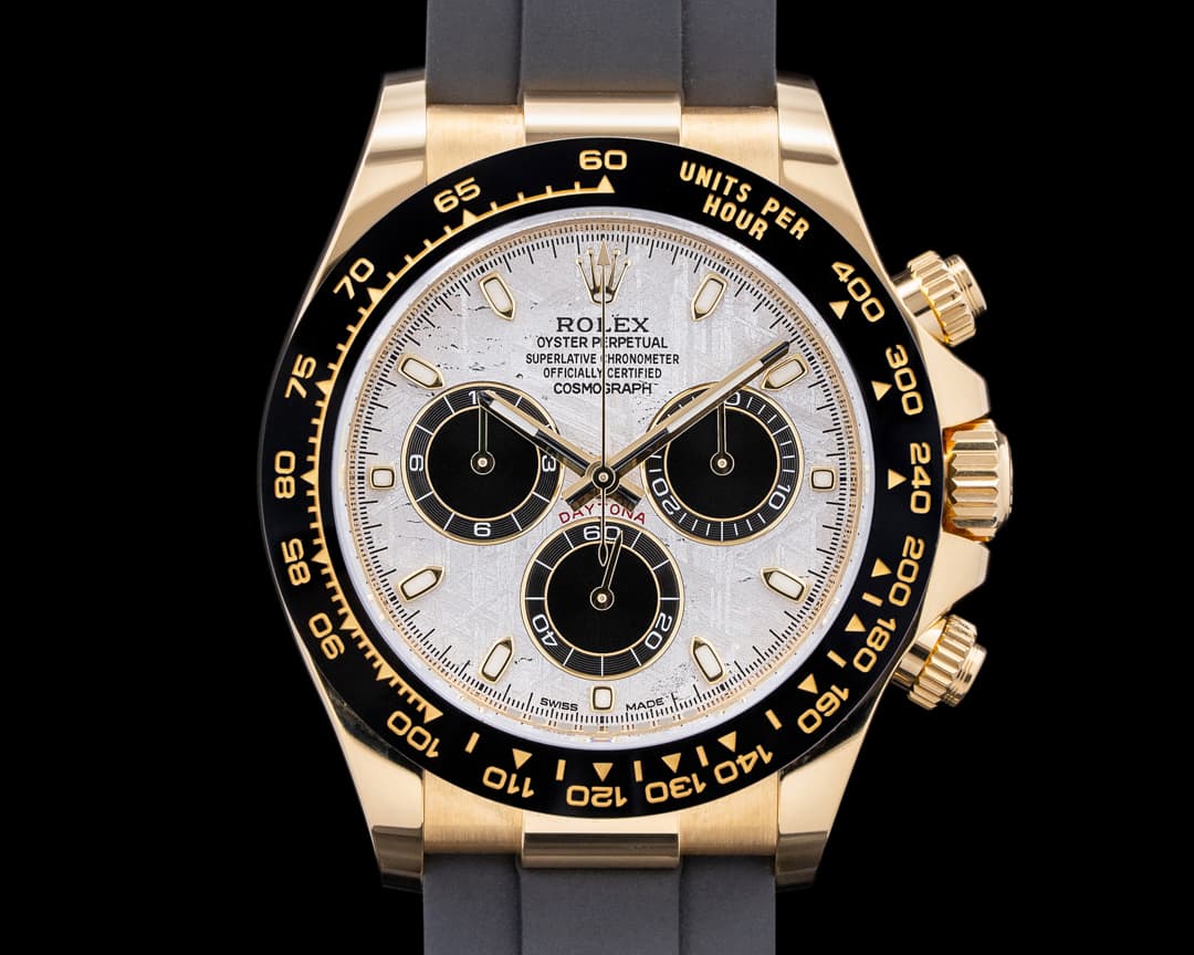 Rolex Daytona 116518LN 18K Yellow Gold Meteorite Dial