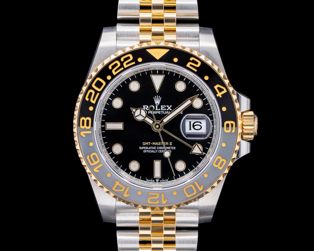 Rolex GMT Master II SS / 18K Yellow Gold Jubilee Black Dial 2024