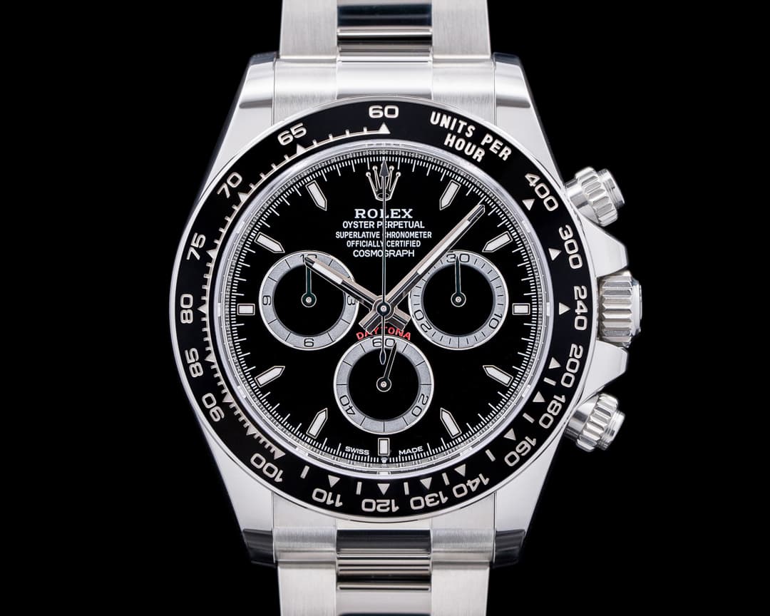 Rolex Daytona 126500 Ceramic Bezel SS Black Dial 2025