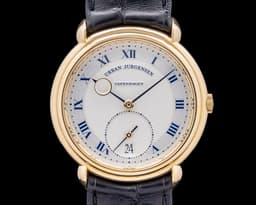 Reference 8 Silver Guilloche Dial 18K Yellow Gold 36.5MM