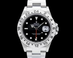 Explorer II 16570 SS Black Dial