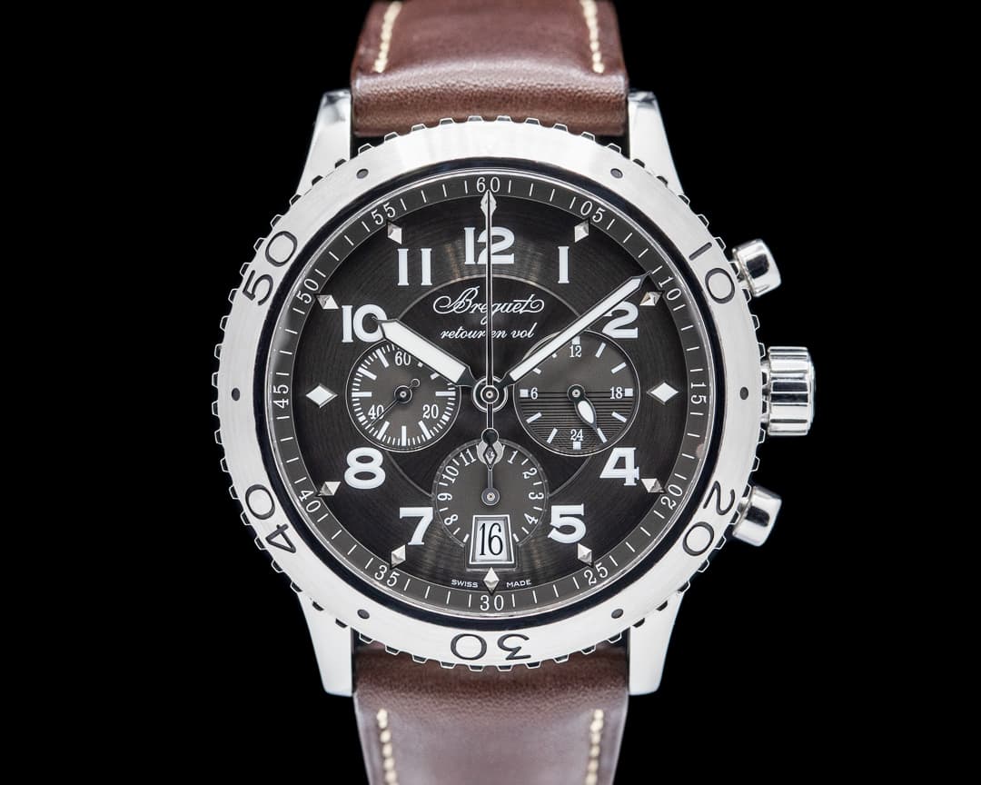 Breguet Type XXI Flyback SS Brown Dial