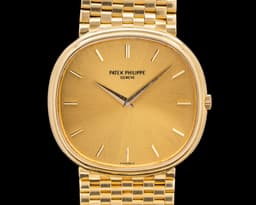 Golden Ellipse 3739 Yellow Gold Champagne Dial