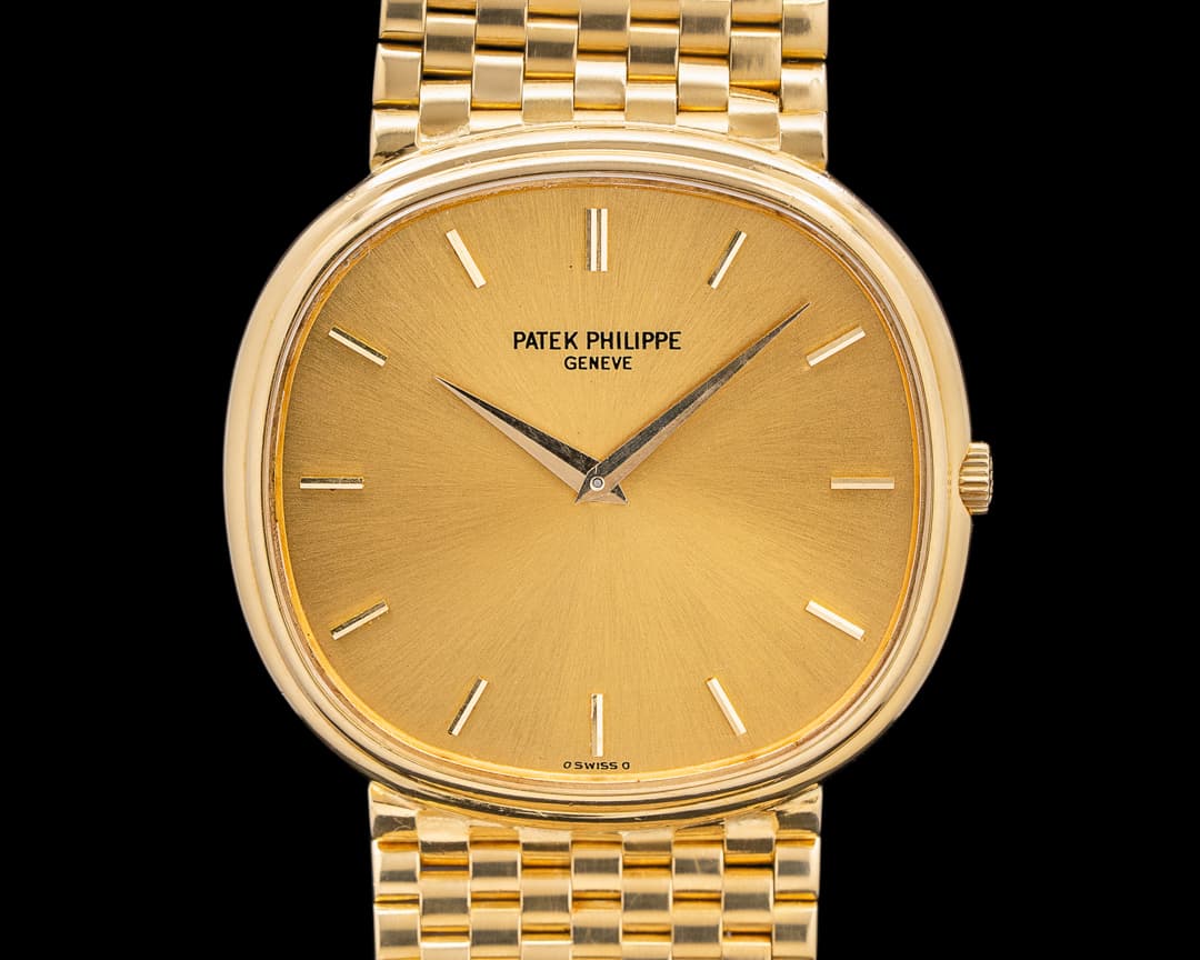 Patek Philippe Golden Ellipse 3739 Yellow Gold Champagne Dial