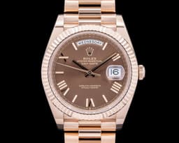 Day Date Presidential 18K Everose Gold Chocolate Dial