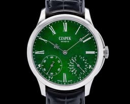 Quai des Bergues SS Green Emerald Dial