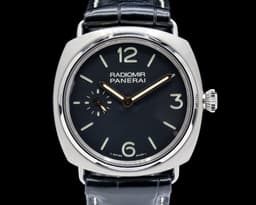 Radiomir Titanium Manual Wind Black Dial