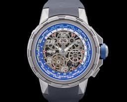 RM63-02 Automatic Winding Worldtimer Titanium Skelton Dial 2023