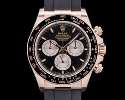 Daytona 126515 18K Rose Gold Oysterflex Black Dial 2025 UNWORN