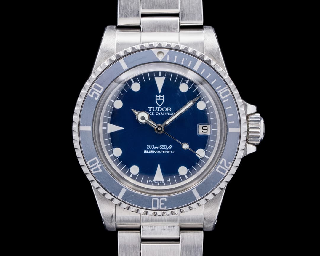 Tudor Submariner Matte Blue Dial "Lollipop"