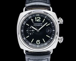 Radiomir GMT SS Black Dial 42MM