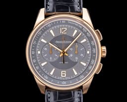 Polaris Chronograph 18k Rose Gold Gray Dial