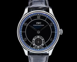 Vintage Portuguese Hand-Wound 1939 SS Black Dial