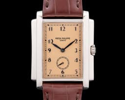 5024G Gondolo 18K White Gold Salmon Dial