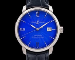 San Marco Classico Automatic 18K White Gold Blue Dial
