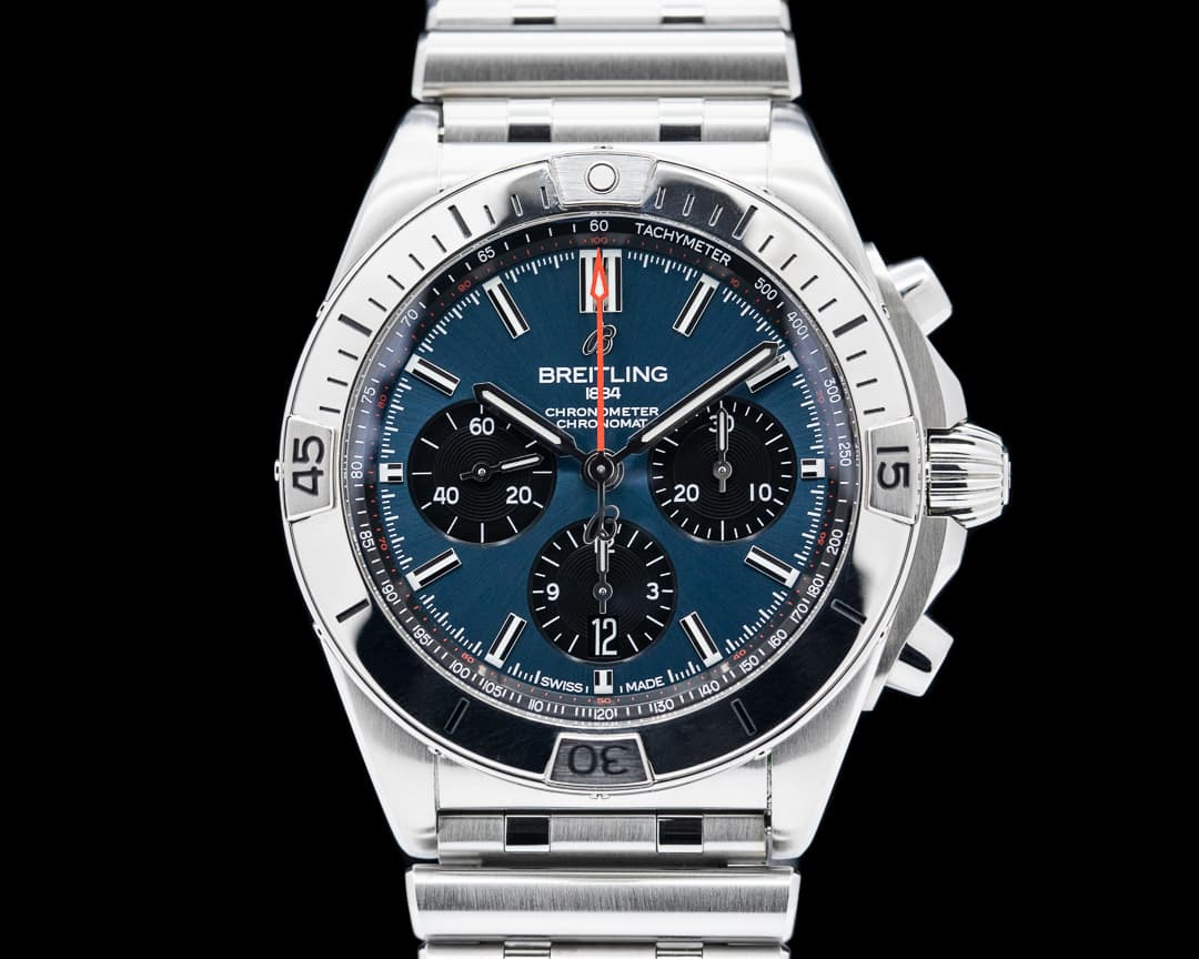 Breitling Chronomat B01 42MM SS Blue Dial