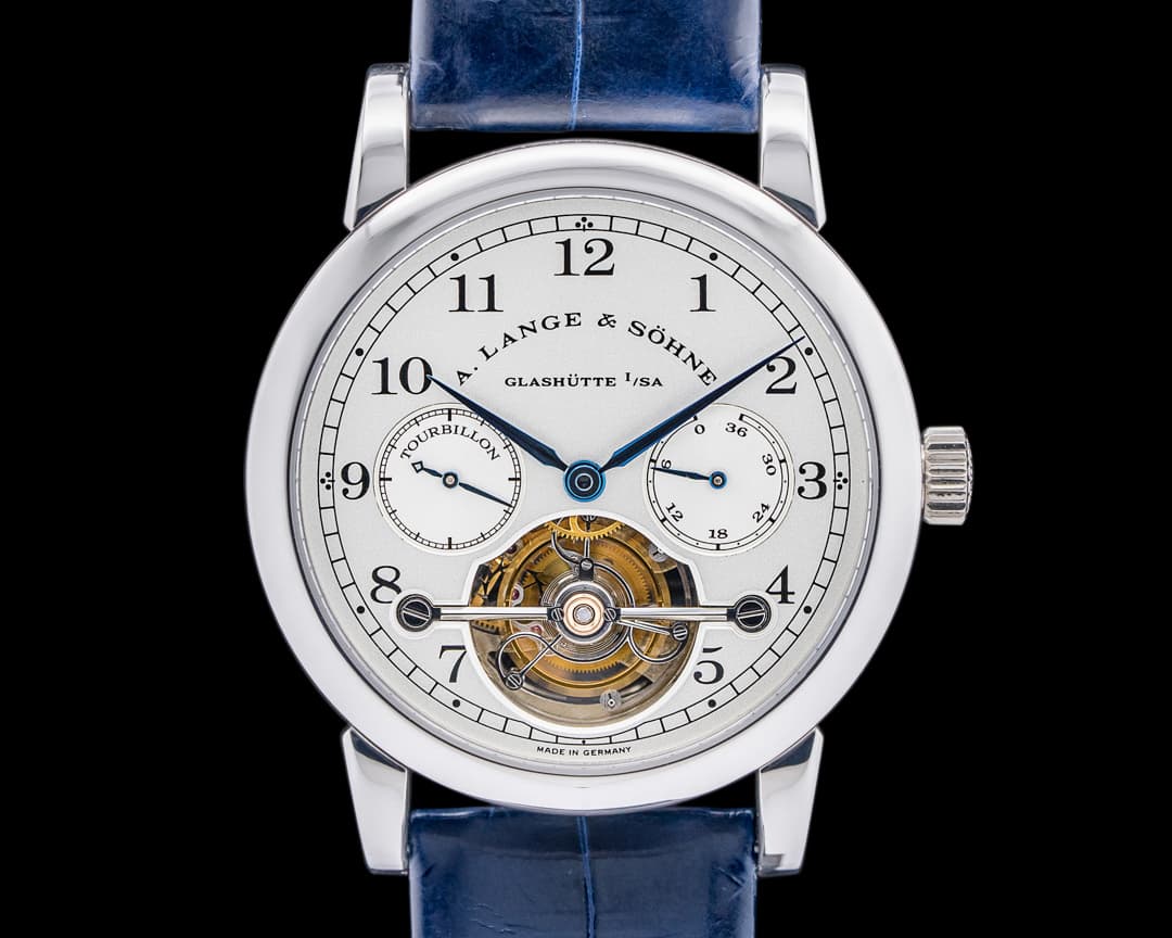 A. Lange and Sohne Tourbillon Pour le Merite Fusee Chain 701.005 Platinum