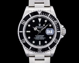 16610 Submariner SS Black Dial