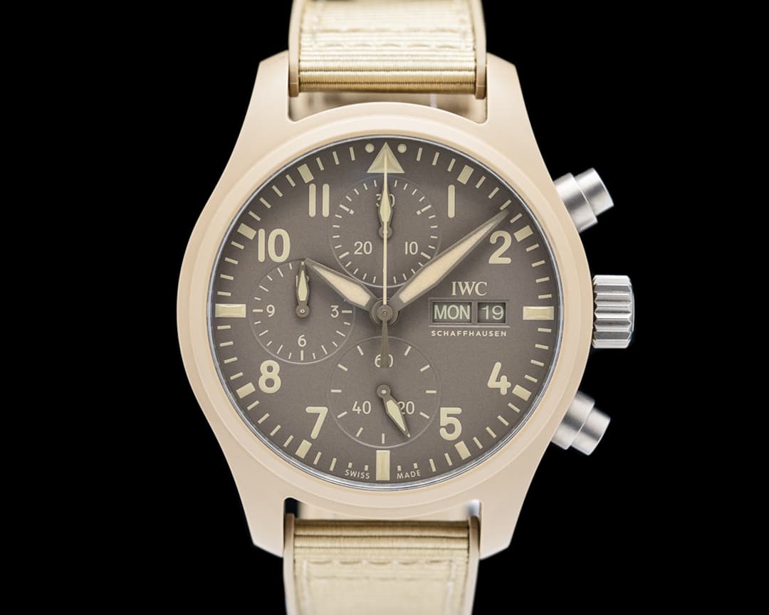IWC Pilot Watch IW389402 Chronograph Top Gun Mojave Desert