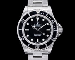 14060M Submariner No Date SS Black Dial