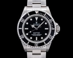Submariner No Date SS Black Dial 14060M