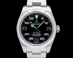 Air King 116900 SS Black Dial