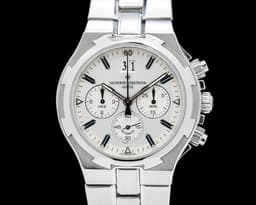 Overseas Chronograph SS Silver Dial