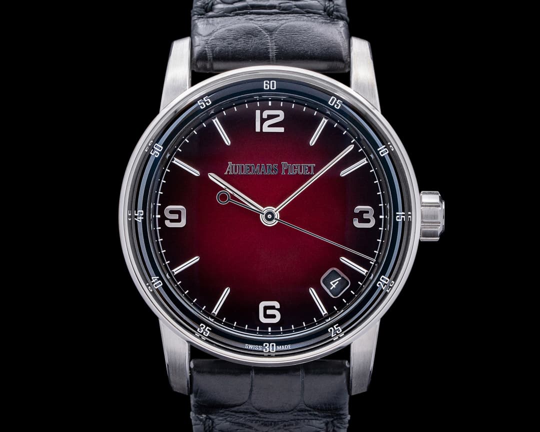 Audemars Piguet Code 11.59 Automatic 18K White Gold Burgundy Dial