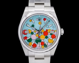 Oyster Perpetual 124300 SS Celebration Dial DISCONTINUED