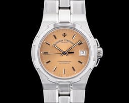 Overseas Automatic "JUMBO" SS Salmon Dial RARE