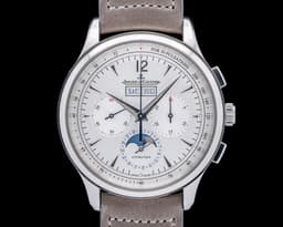 Master Control Chronograph Calendar SS Silver Dial