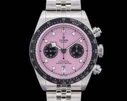 Black Bay Chronograph SS Pink Dial 2024