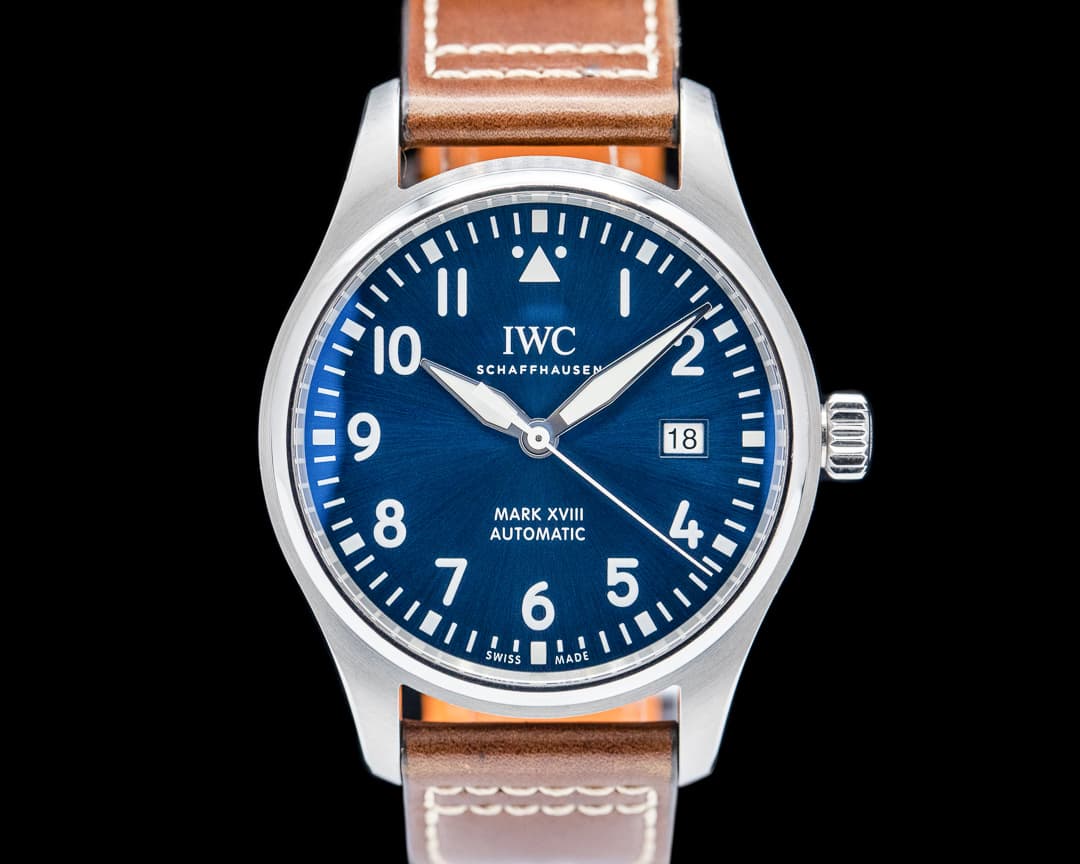 IWC Mark XVIII Le Petite Prince SS Blue Dial