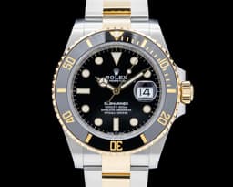 Submariner 126613LN 18K Yellow Gold / SS Black Dial
