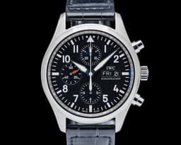 Pilot Chronograph SS Black Dial