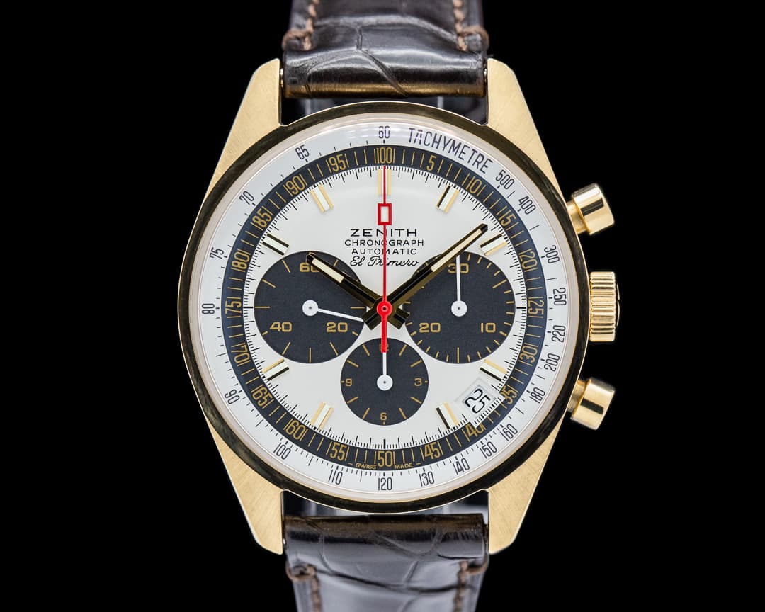 Zenith El Primero G381 Revival 18K Yellow Gold LIMITED
