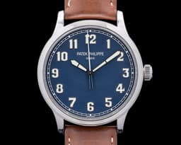 Pilot 5522A Calatrava SS "New York" Blue Dial LIMITED