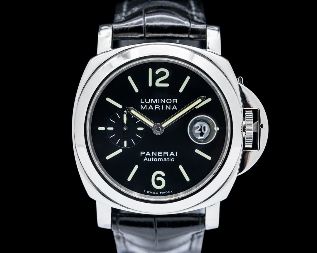 Panerai Luminor Automatic SS Black Dial
