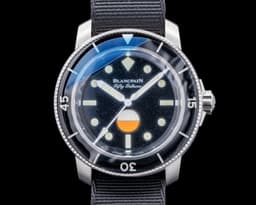 Fifty Fathoms MilSpec SS Black Dial HODINKEE LIMITED UNWORN