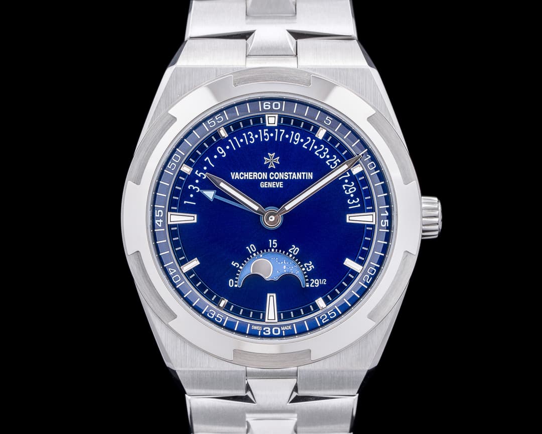 Vacheron Constantin Overseas Retrograde Date SS Blue Dial UNWORN