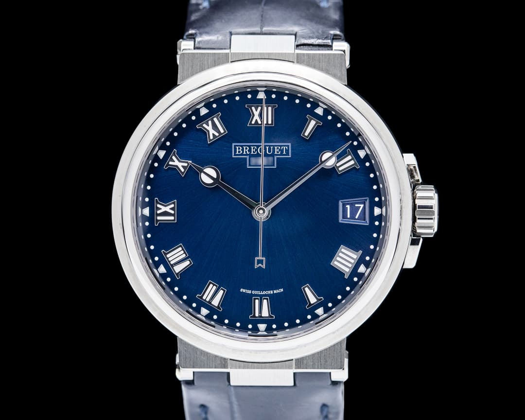 Breguet Marine Automatic 5517 Titanium Blue Dial 2024 UNWORN